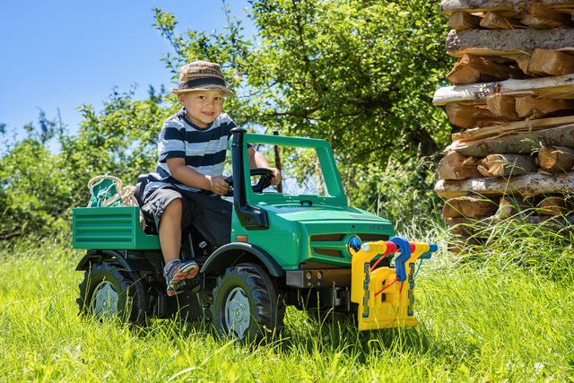 rolly toys® Tretfahrzeug »rollyUnimog Forst« inkl. Seilwinde