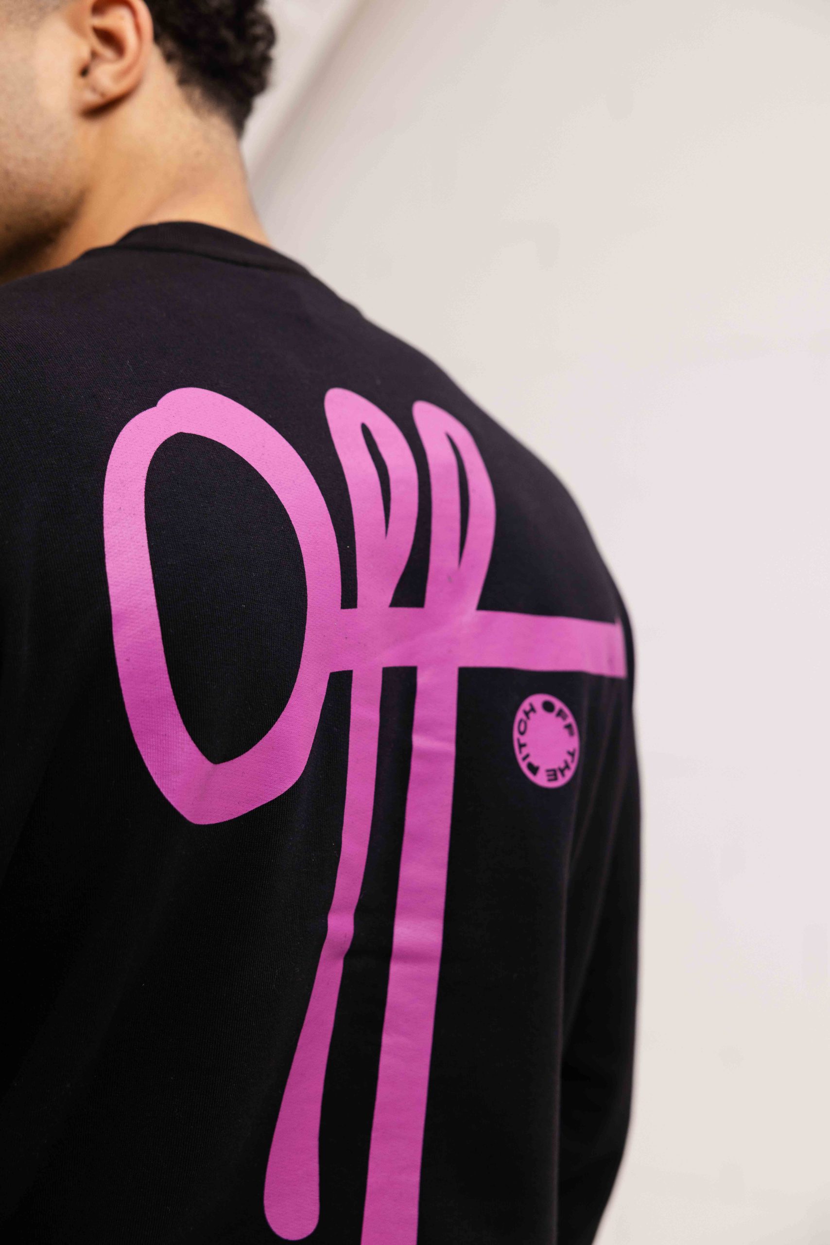 Off The Pitch Full Stop Sweater Heren Zwart