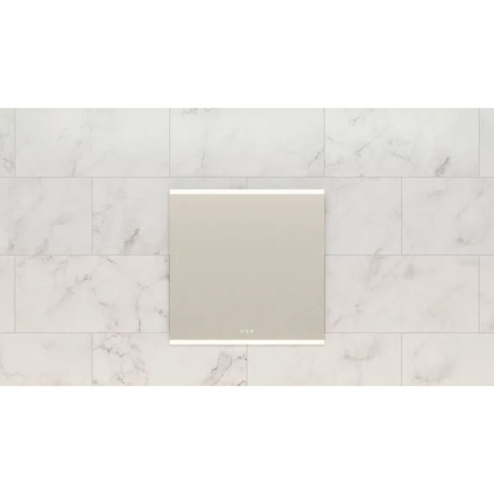 SPEIL SCANBAD PANORAMA MED LED BELYSNING 80X80CM