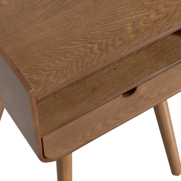 WOOOD bijzettafel Nils natural hout 36x30 cm
