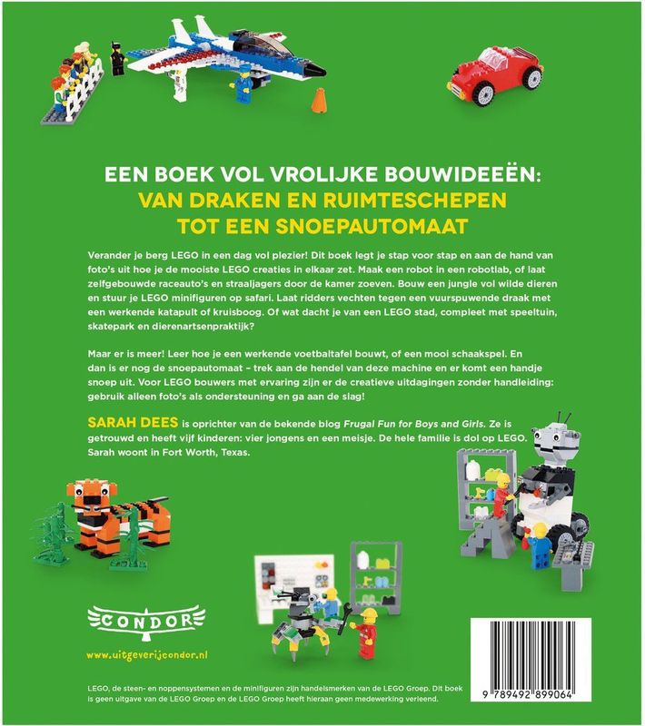 LEGO - Creaties - Leer zelf bouwen - Boek - Stap voor stap gids