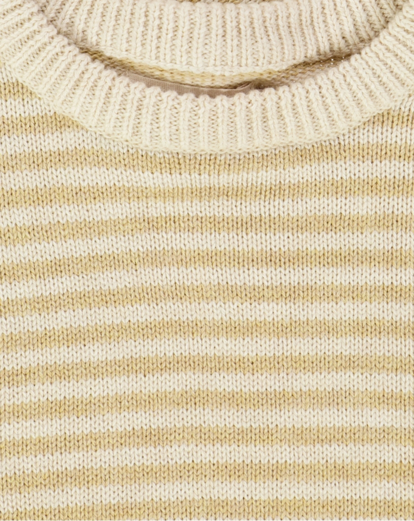 Strickpullover MORGAN gestreift in beige