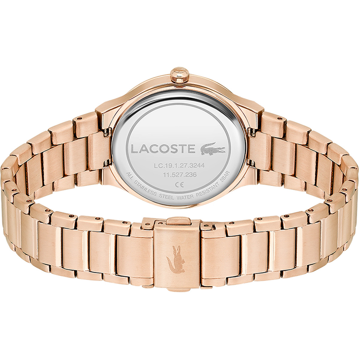 Montre LACOSTE Femme acier doré rose