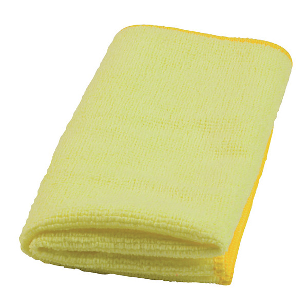 Lavettes microfibres éco-labellisées Taski MyMicro jaunes, lot de 25