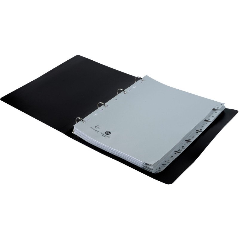 Intercalaire A4+ polypropylène Exacompta Forever 20 onglets alphabétiques gris - 1 jeu