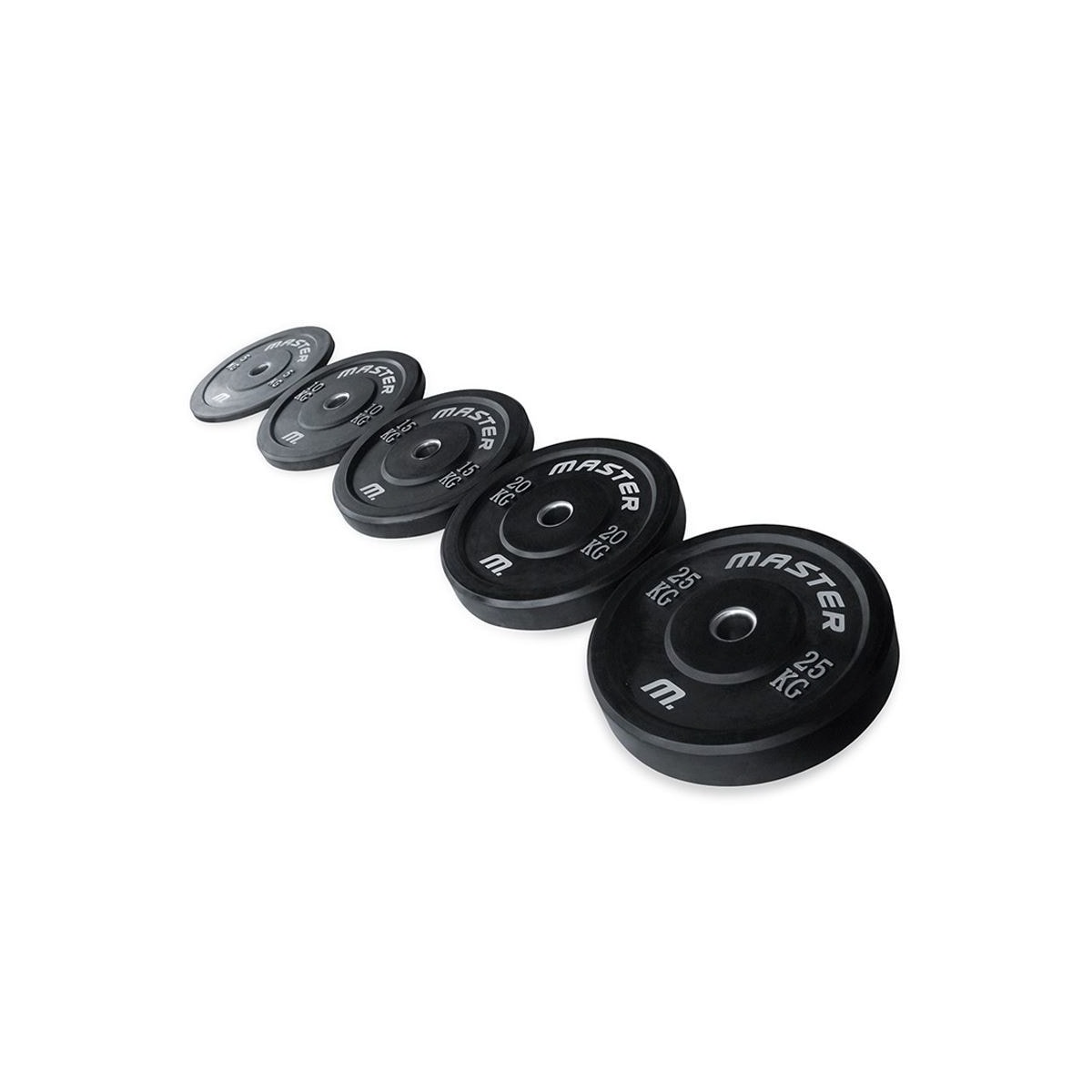 Master Fitness Master Bumperplate 50 mm 25 kg