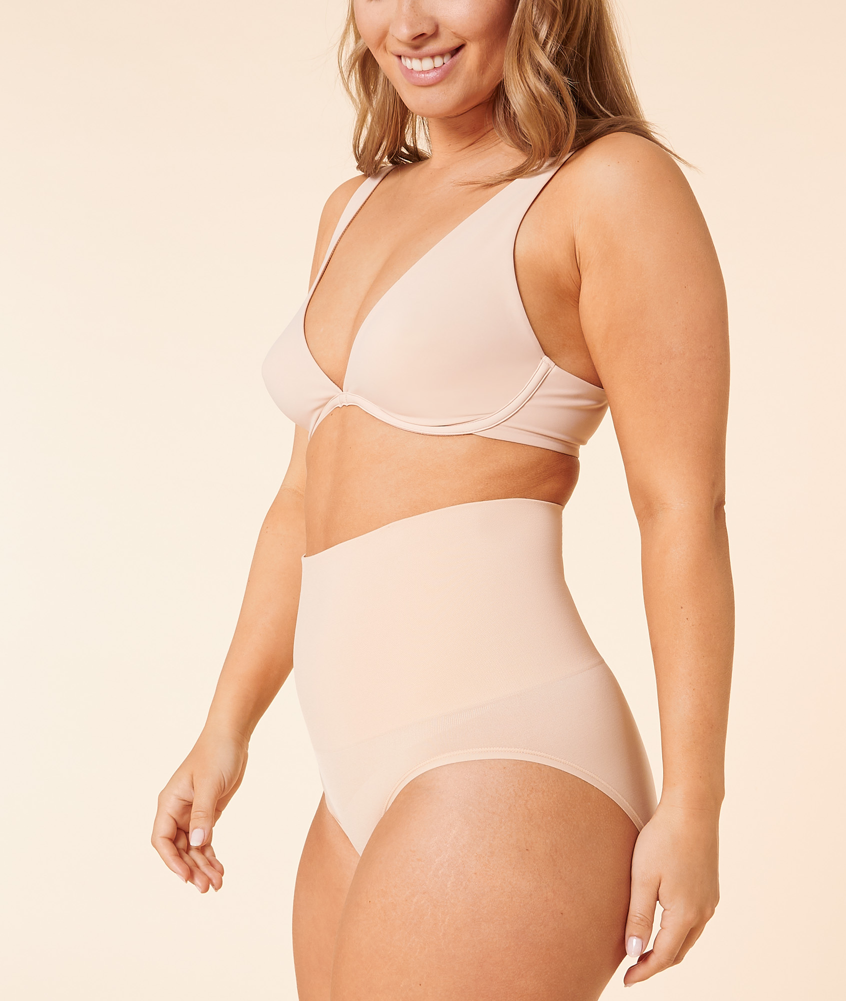 Culotte gainante taille haute - Maintien médium