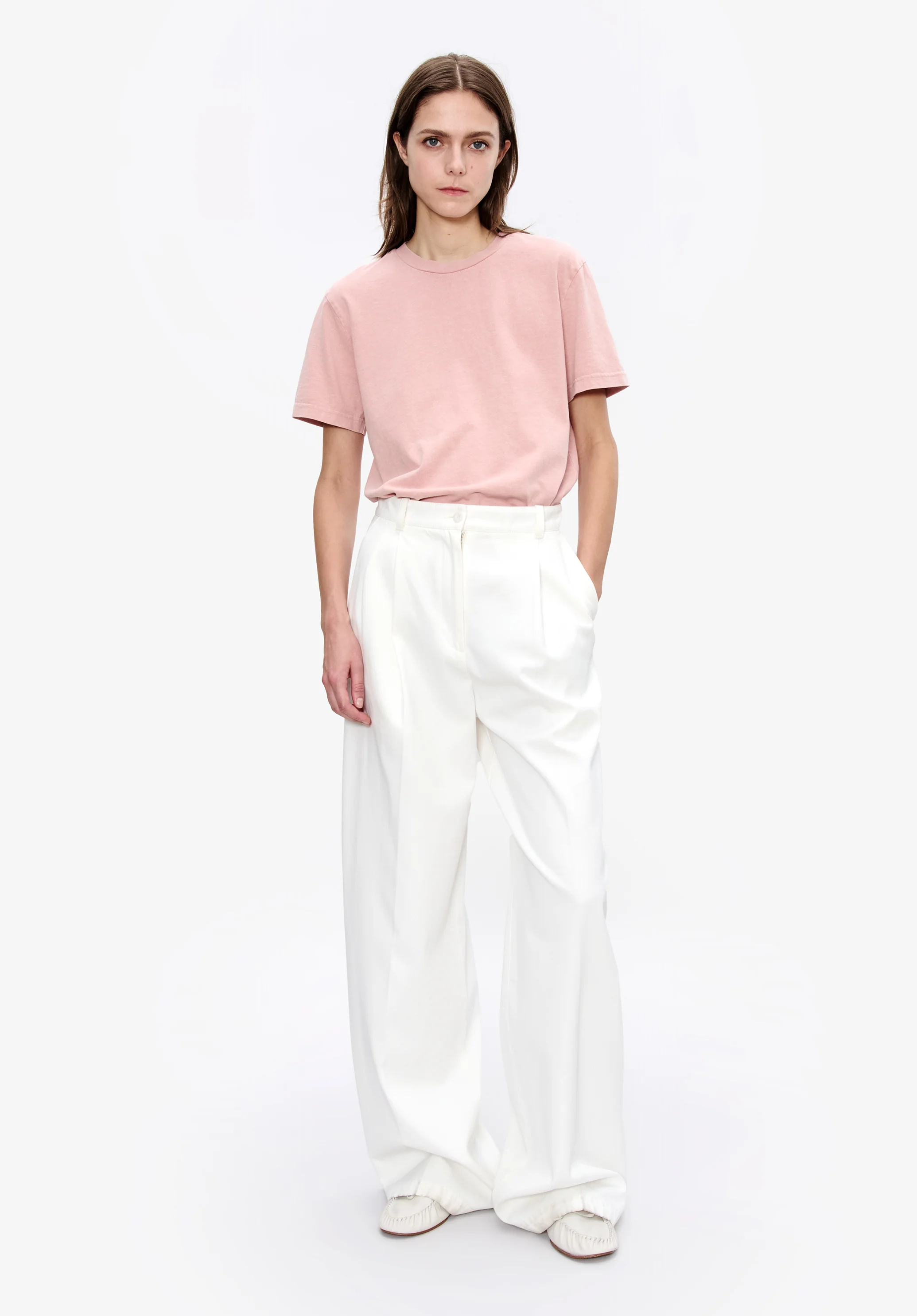 t-shirt manche courte apc printemps26 - Rose