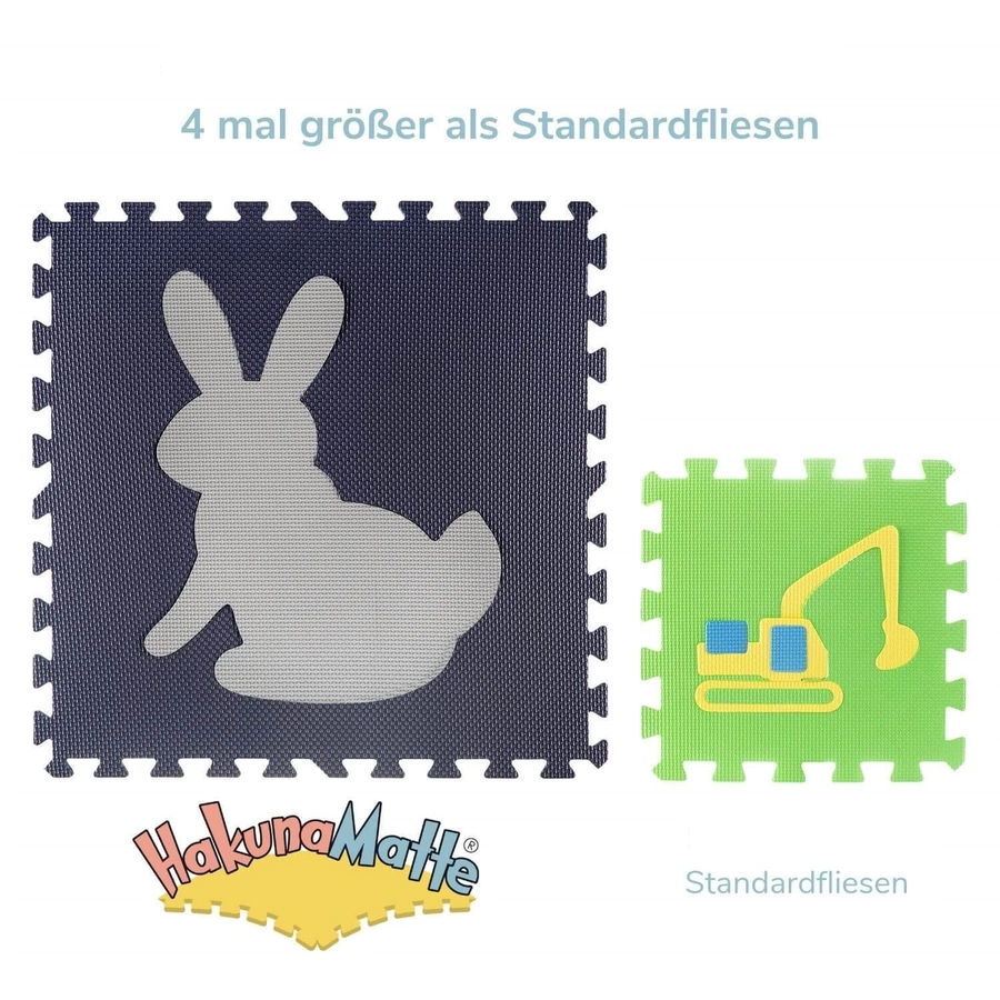 Hakuna Matte XXL Puzzlematte  - Wald 185 x 185 cm