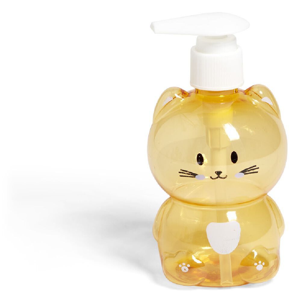 Distributeur de savon design animal orange 2 modèles