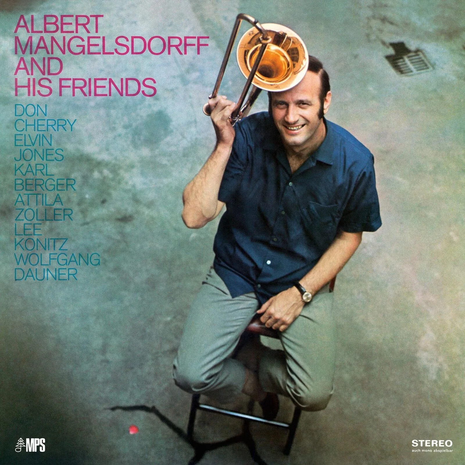 Albert Mangelsdorff - Albert Mangelsdorf and His Friends (1 LP) Disques vinyle Jazz