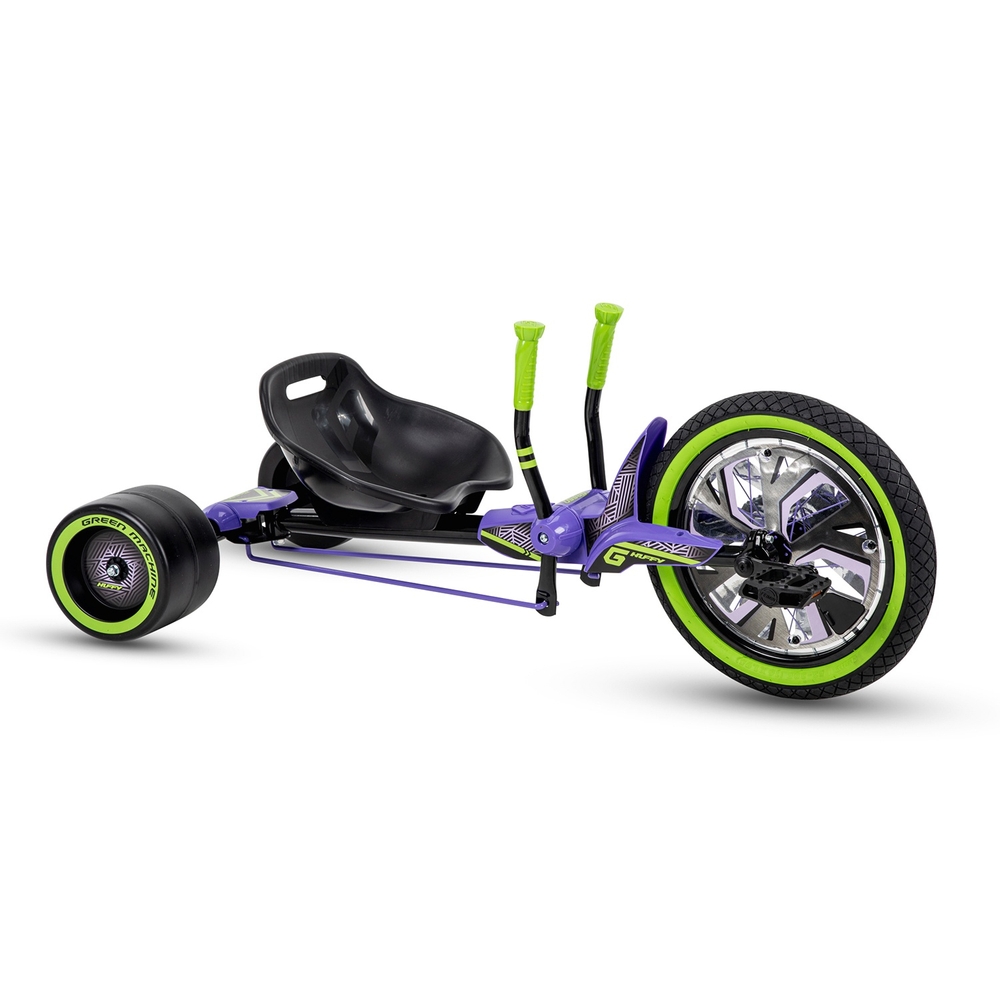 Huffy 16 Zoll Grünes Maschinen-Lila-Dreirad