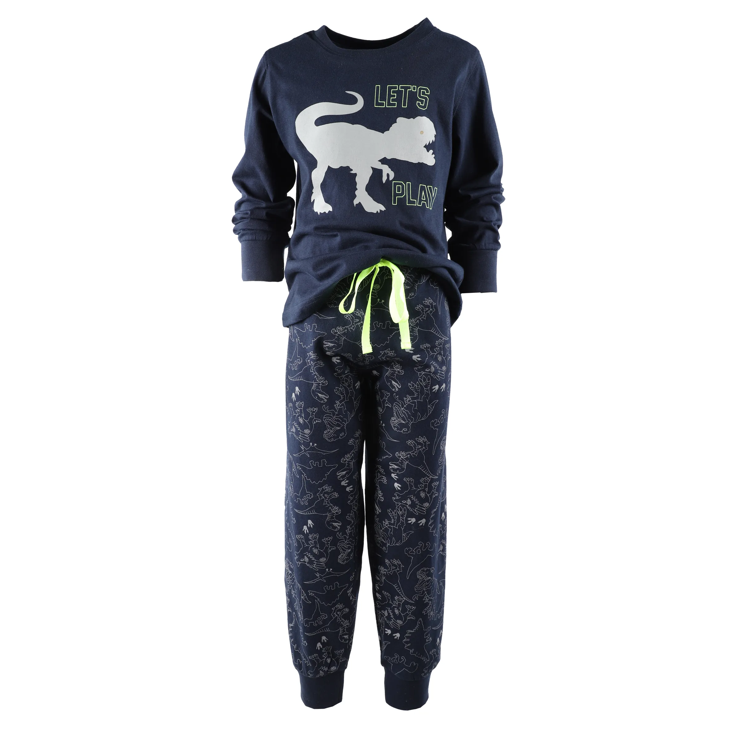 Jungen Pyjama mit Dinosaurier Print