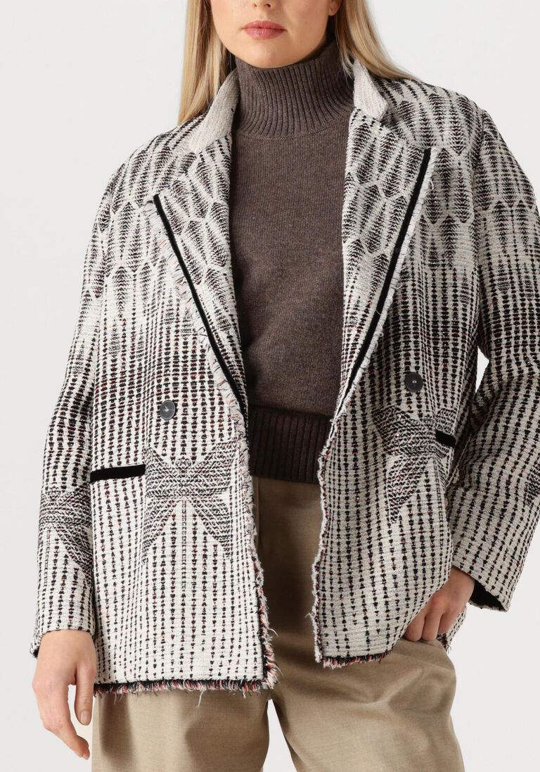 multi forte forte blazer jacquard libelle overjacket