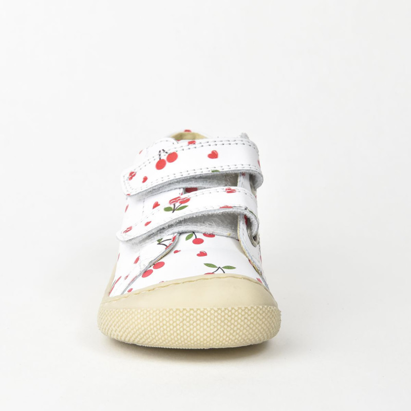 Naturino Naturino Barefoot Amur Velcros Print Pretty Cherries