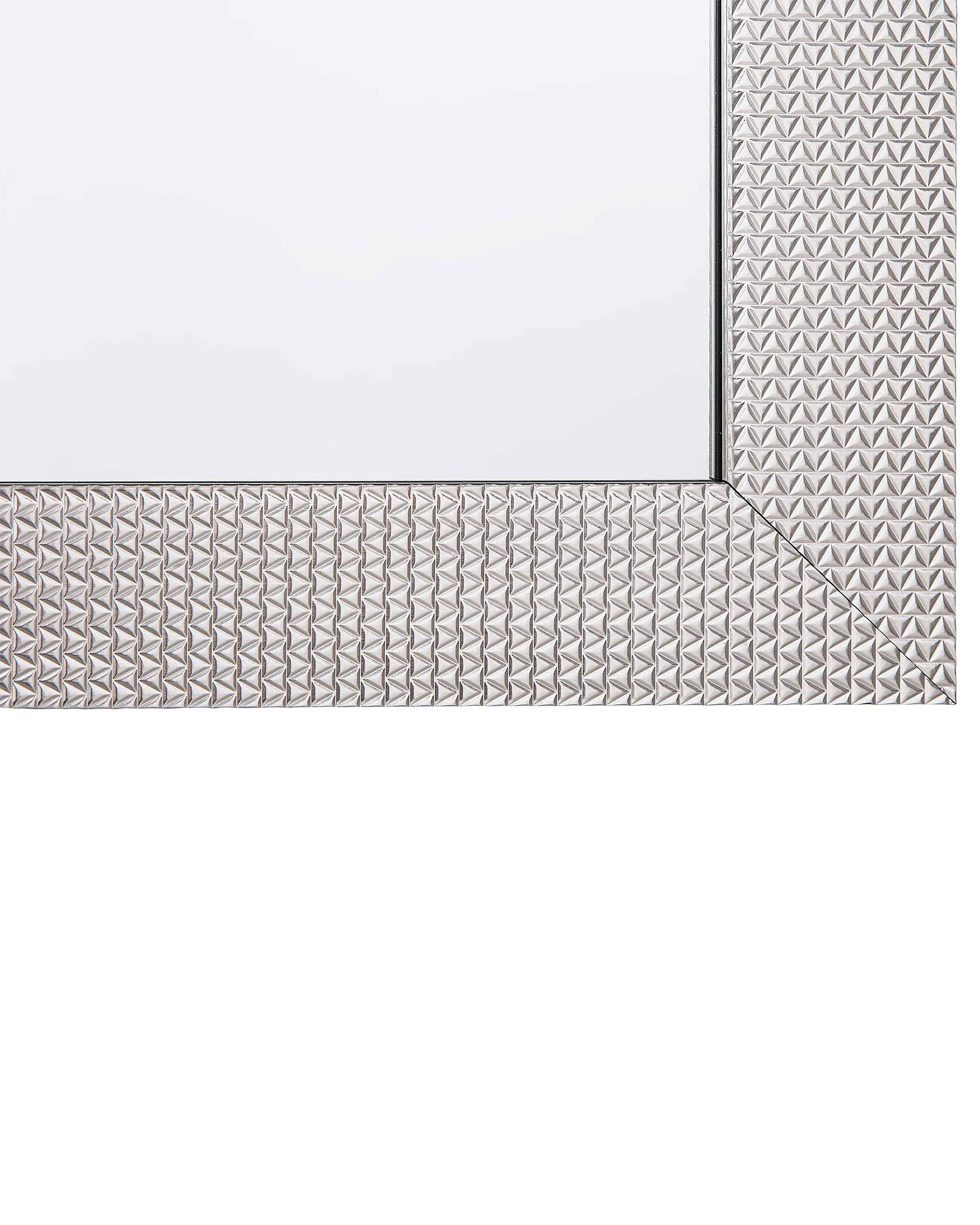Wandspiegel DERVAL 50 cm 130 cm Zilver