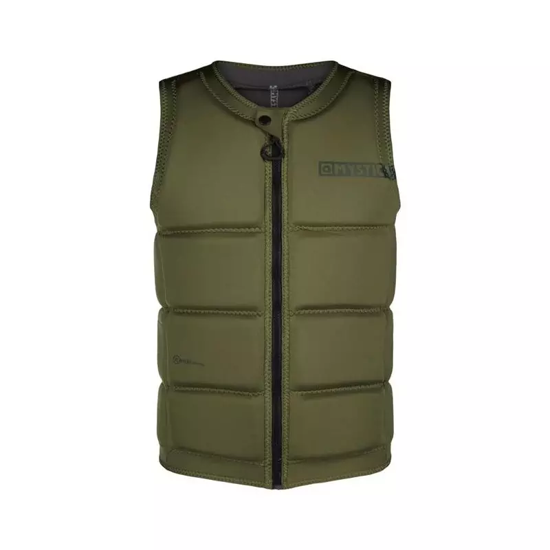 Gilet impact MYSTIC Star Front Zip CE Brave Green