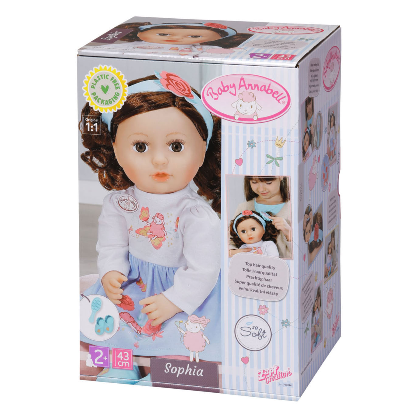 Baby Annabell Babypop Sophia, 43cm
