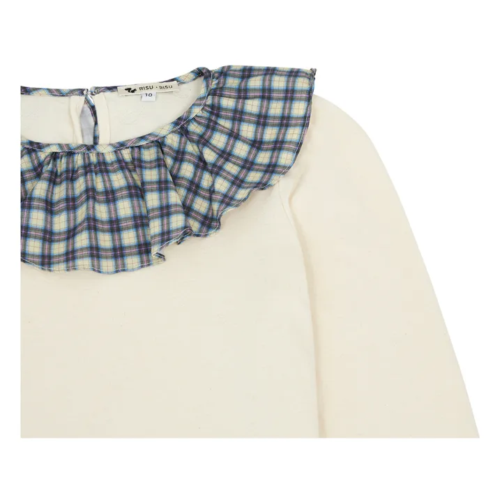 Risu Risu Pyjama Jersey Bio Français Pierrot | Ecru