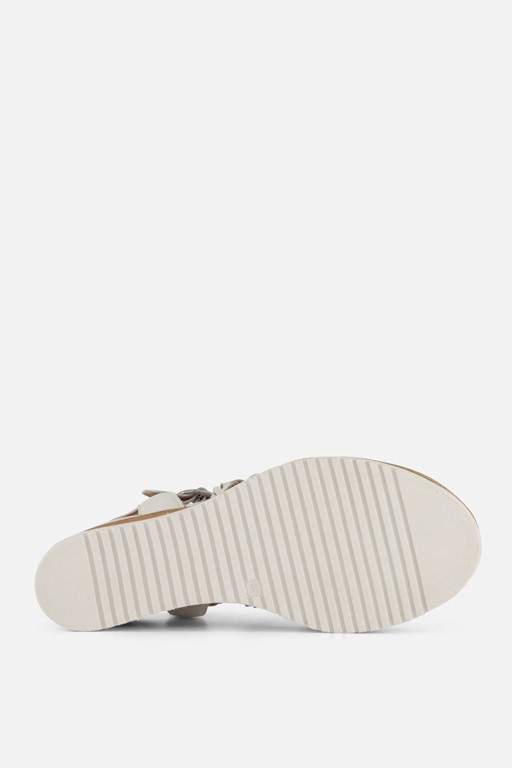 Tamaris Sandalen met hak wit Synthetisch