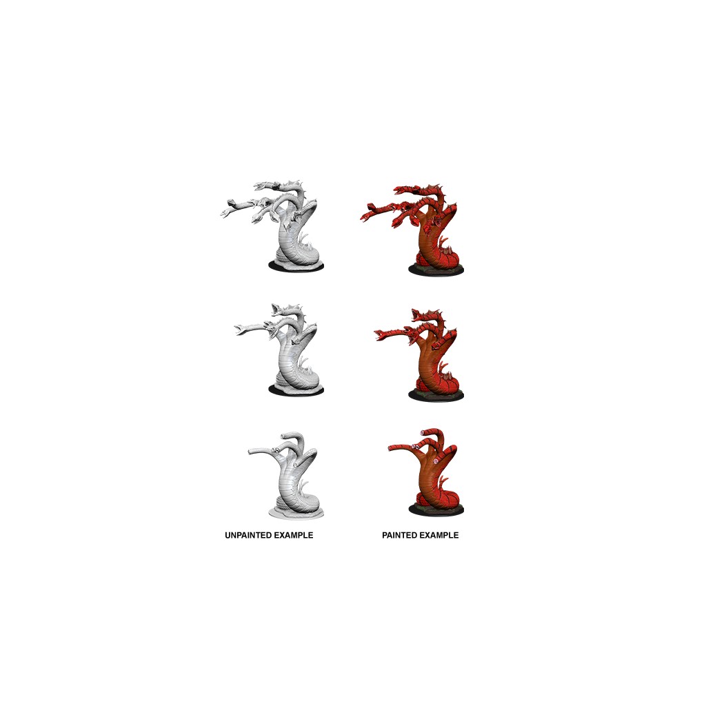 Pathfinder Deep Cuts Unpainted Miniatures: Hydra Unpainted Miniatures