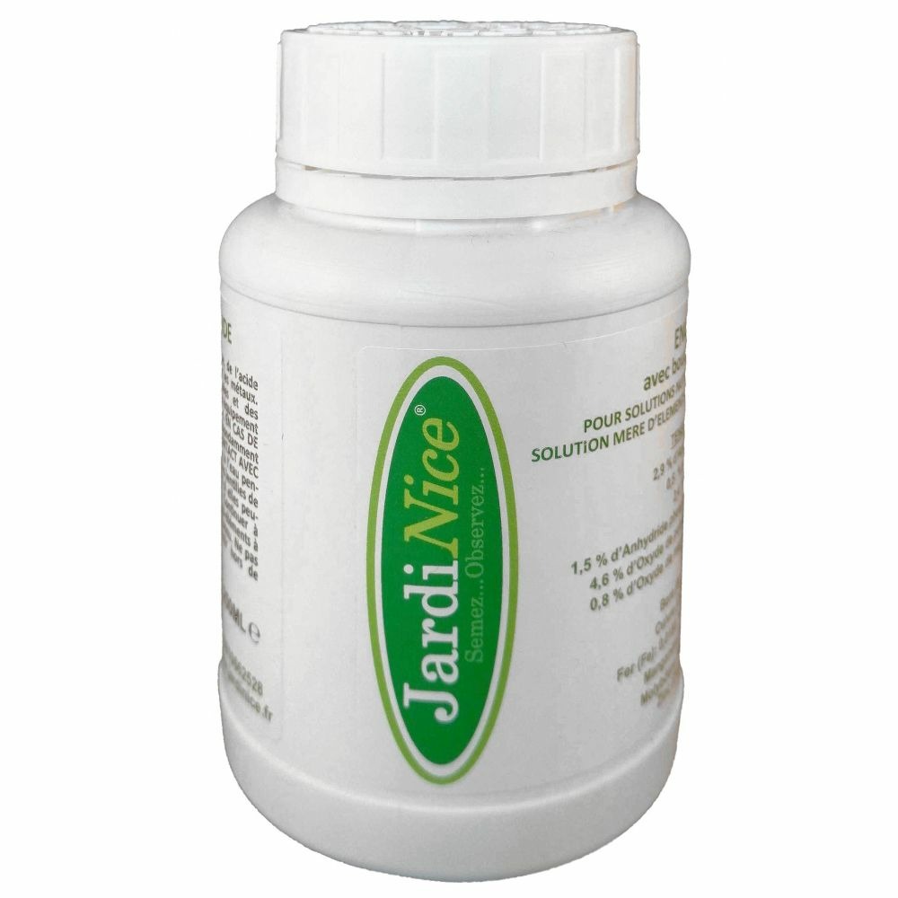 Engrais liquide avec bouchon doseur anti-goutte 250 ml