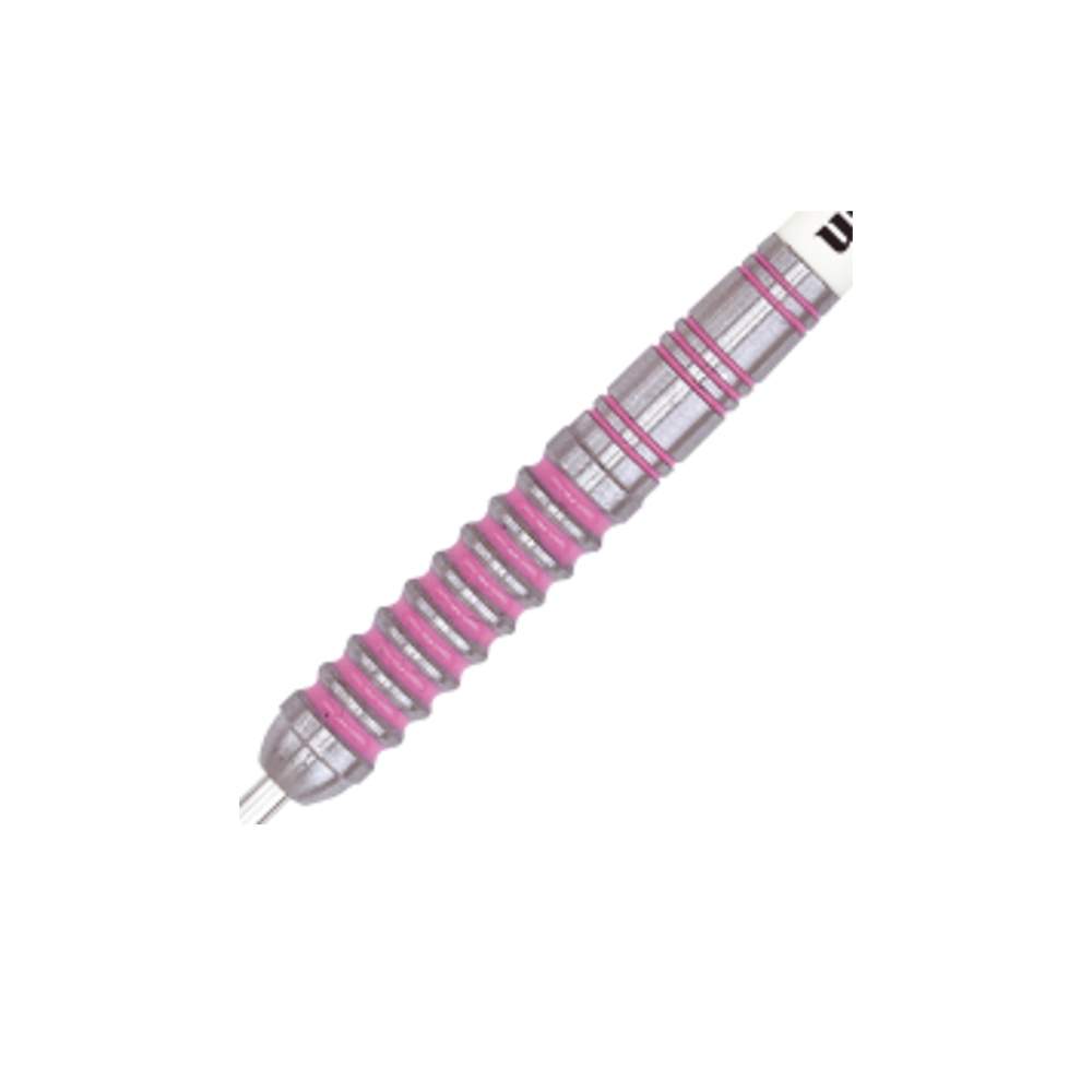 (3er Set) Autograph 80% Tungsten Dartpfeile Steel Dart Barrels 24g (06021) - Pink