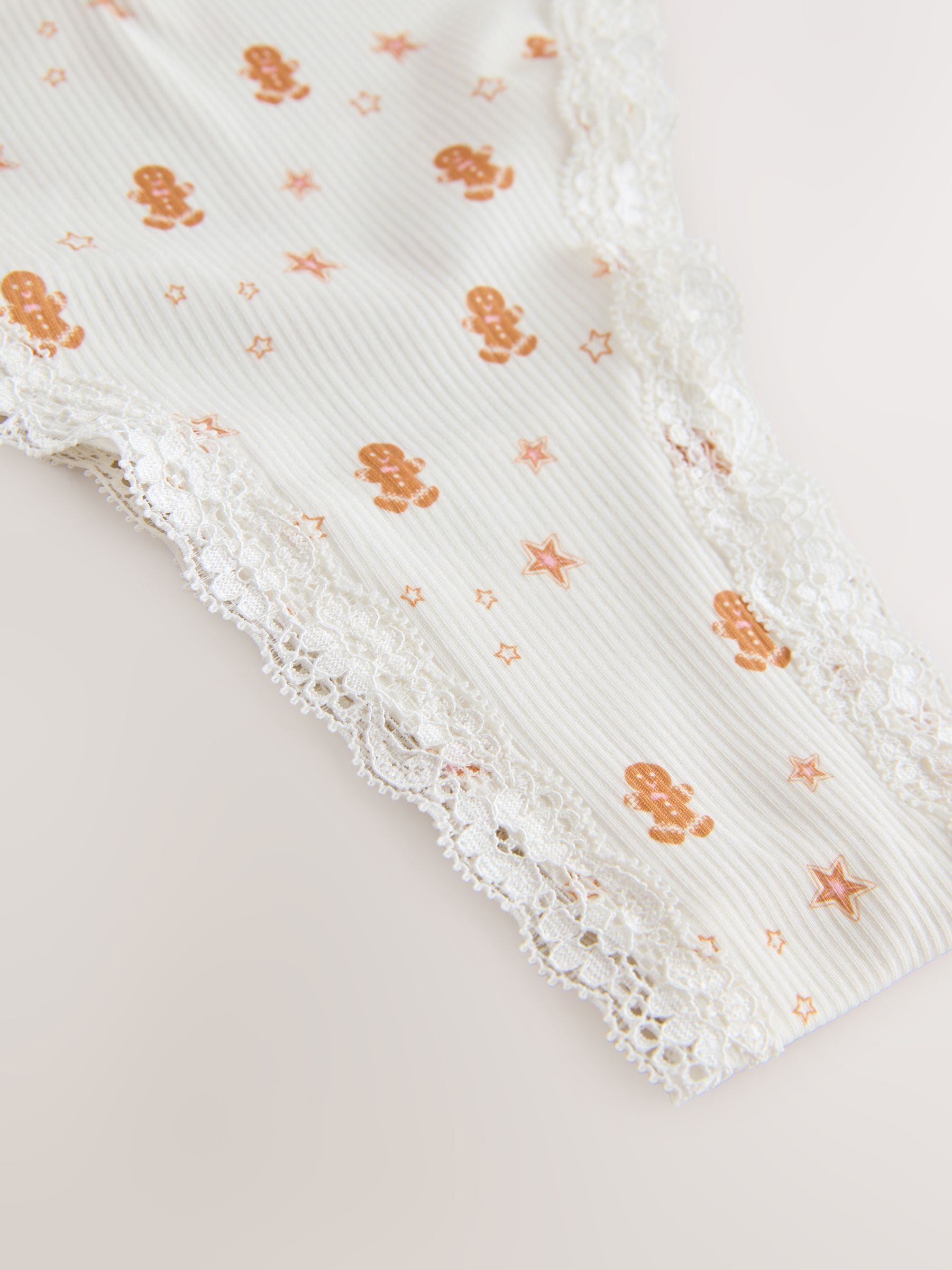 Gingerbread Man Print - Christmas Knickers