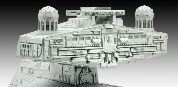 Revell 06719 Star Wars Imperial Star Destroyer großer Sternenzerstörer 1:2700, ab 12 Jahre