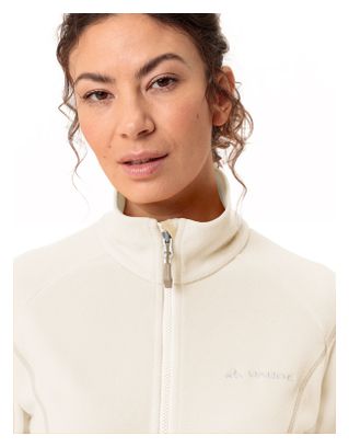 Veste Polaire Femme Vaude Rosemoor Blanc Ecru