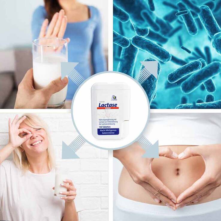 Lactase 3500 FCC Tabletten im Klickspender, 100 St