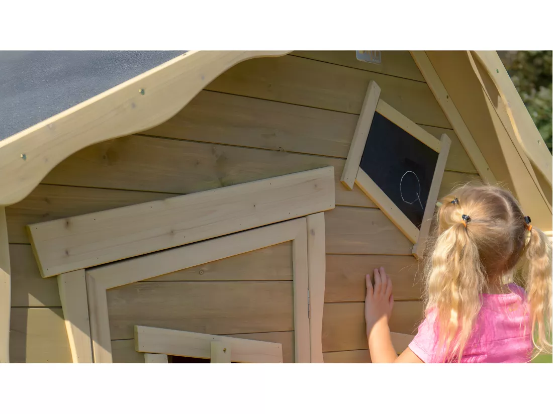 Maisonnette en bois pour enfants Crooky 100 - Exit Toys