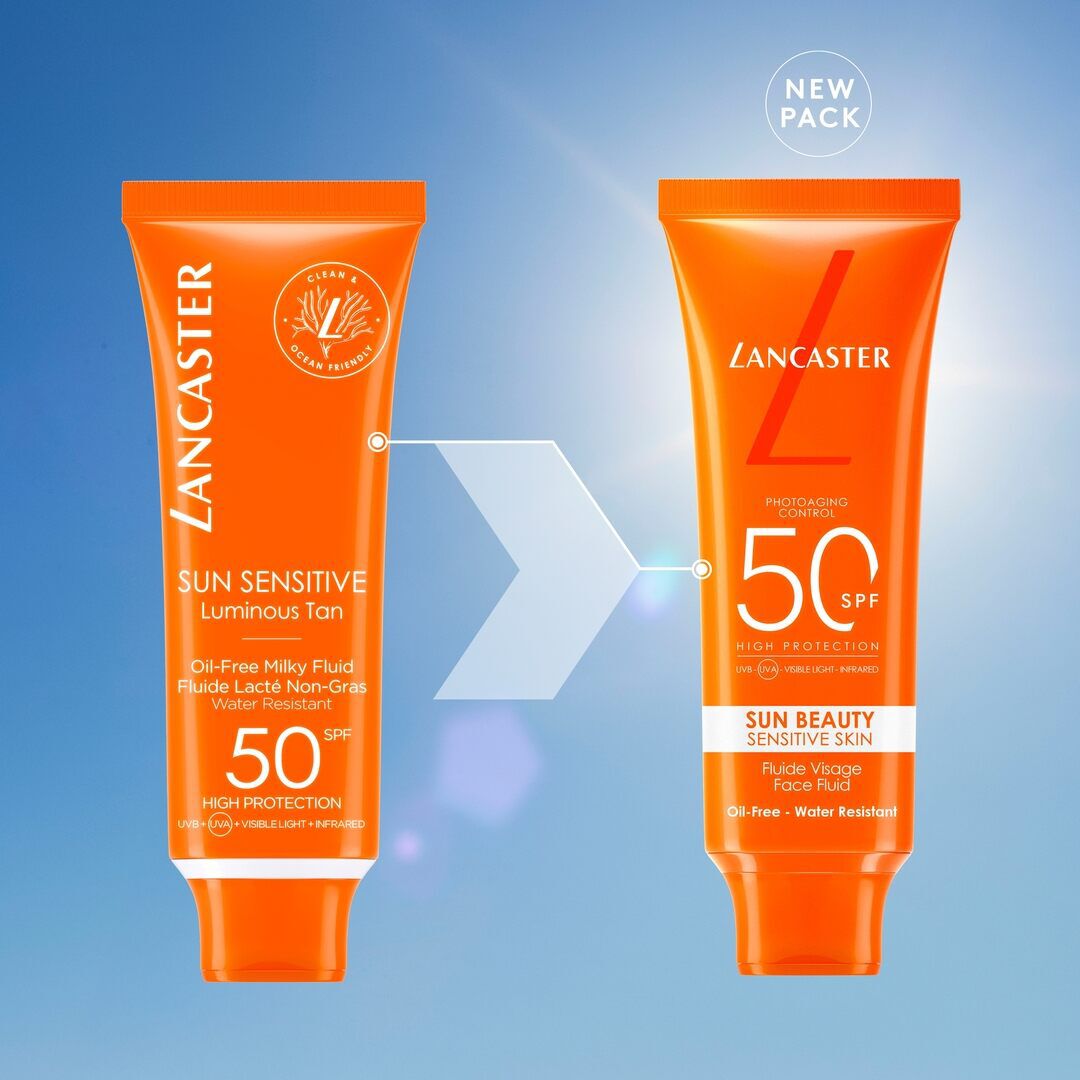 LANCASTER Sun Sensitive Oil-Free Milky Fluid SPF50 - 50ml