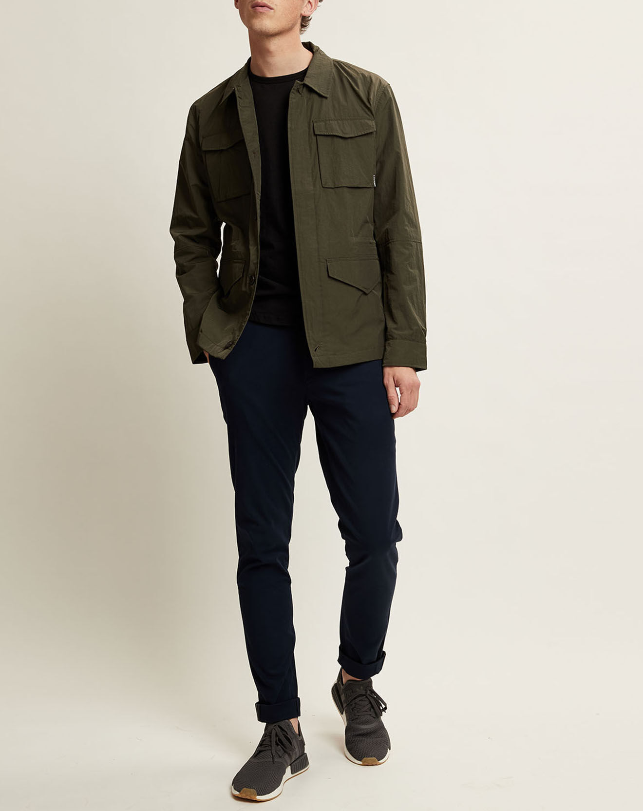 Ben Sherman Veste saharienne Noah vert foncé