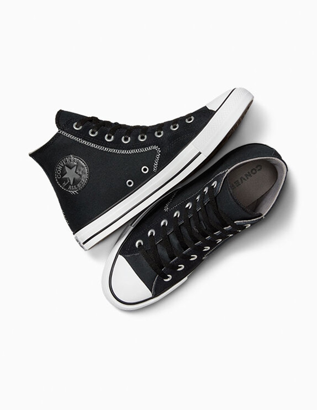converse Sneakers Montantes Homme Ctas Hi Noir Toile