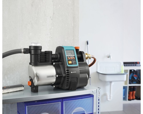 GARDENA 6000/6 LCD huishoudelijk watervoorzieningssysteem met weersbescherming