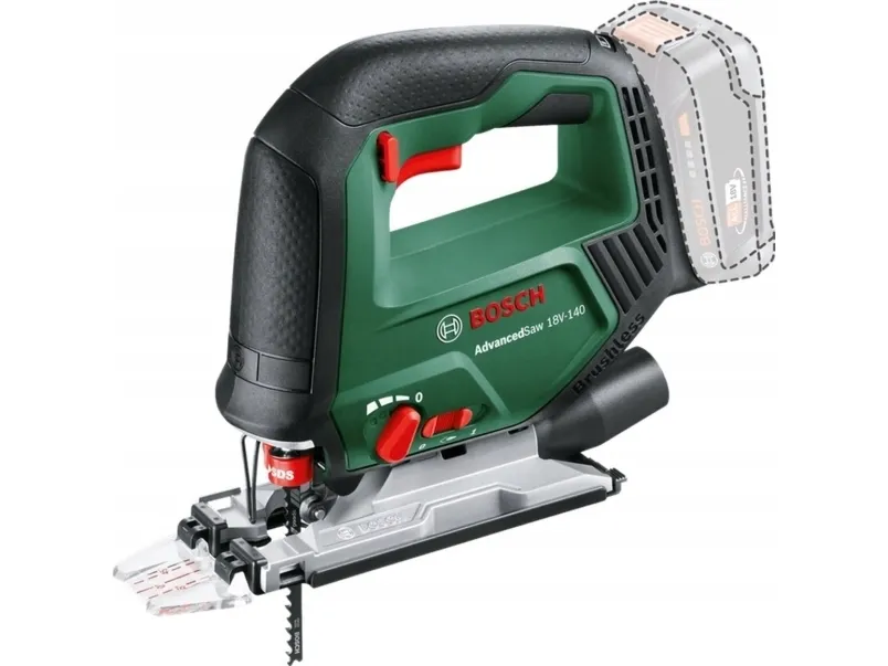 Batteridrevet Advanced Saw Bosch Advanced Saw 18V-140; 18 V (uden batteri og oplader)   bæretaske