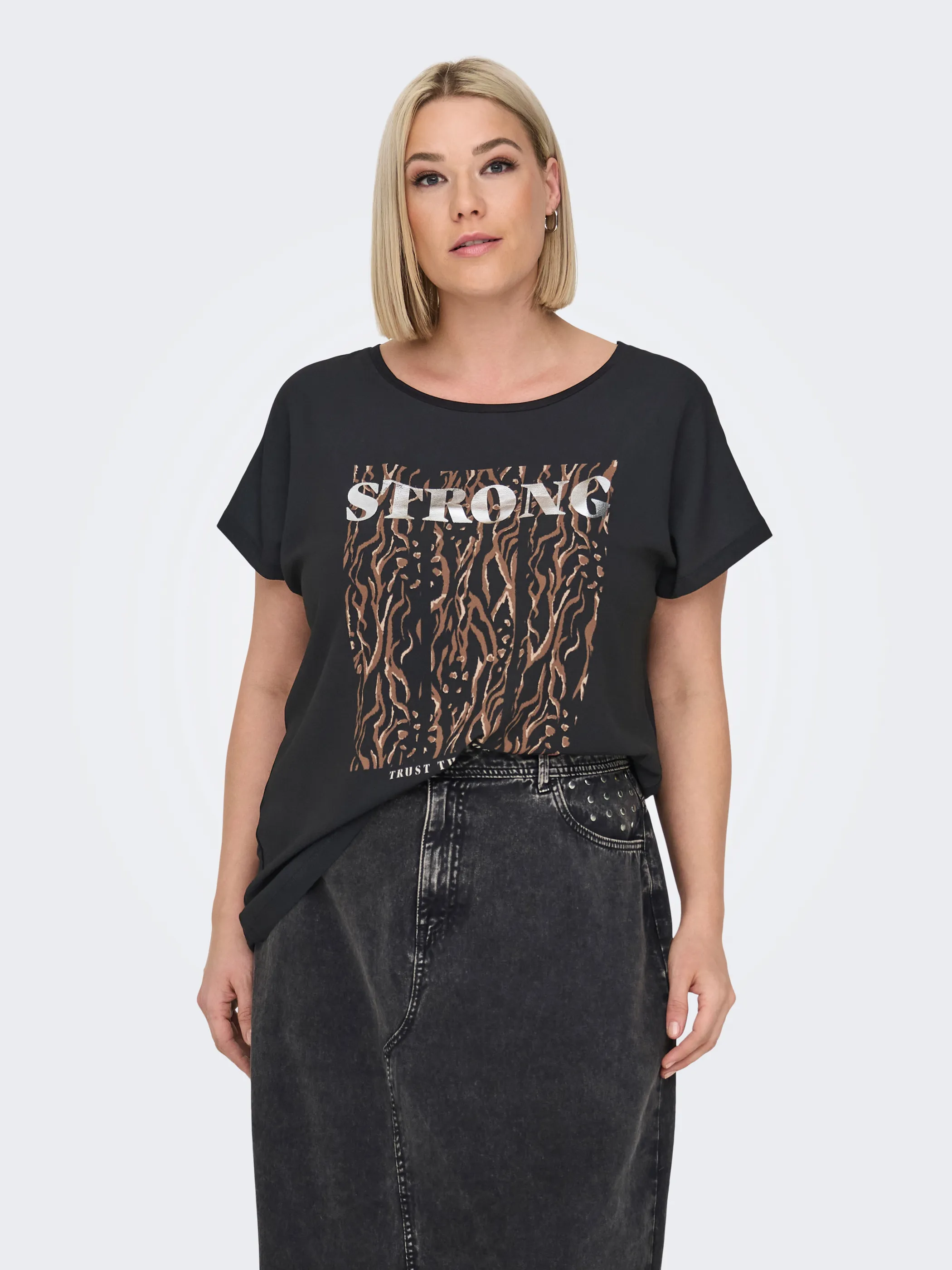 Only Carmakoma CARVIGGA S/S AOP TEE T-Shirt