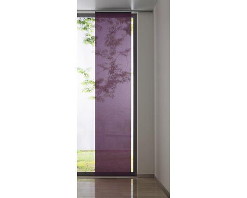 Schuifgordijn my deco basic blackberry 60x300 cm