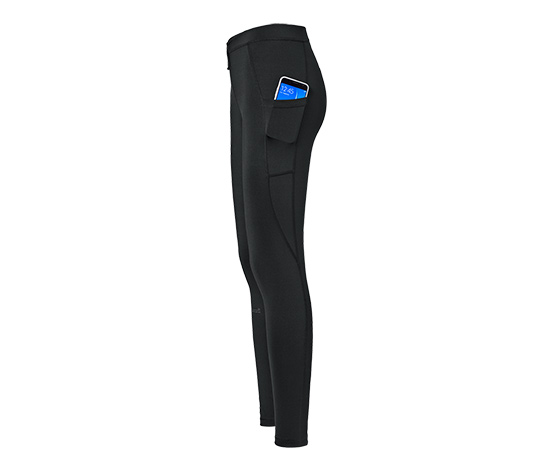 Thermo-Lauftight, schwarz