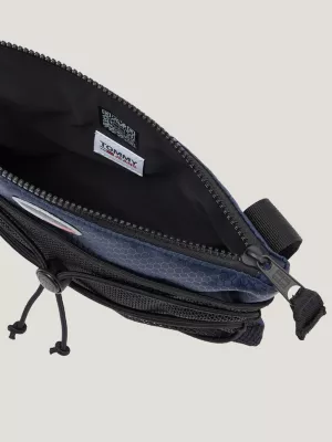Bolsa Sacoche Skater de Malha com Logo