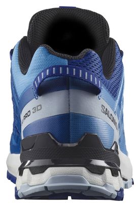Chaussures de Trail Salomon XA Pro 3D V9 Bleu/Blanc