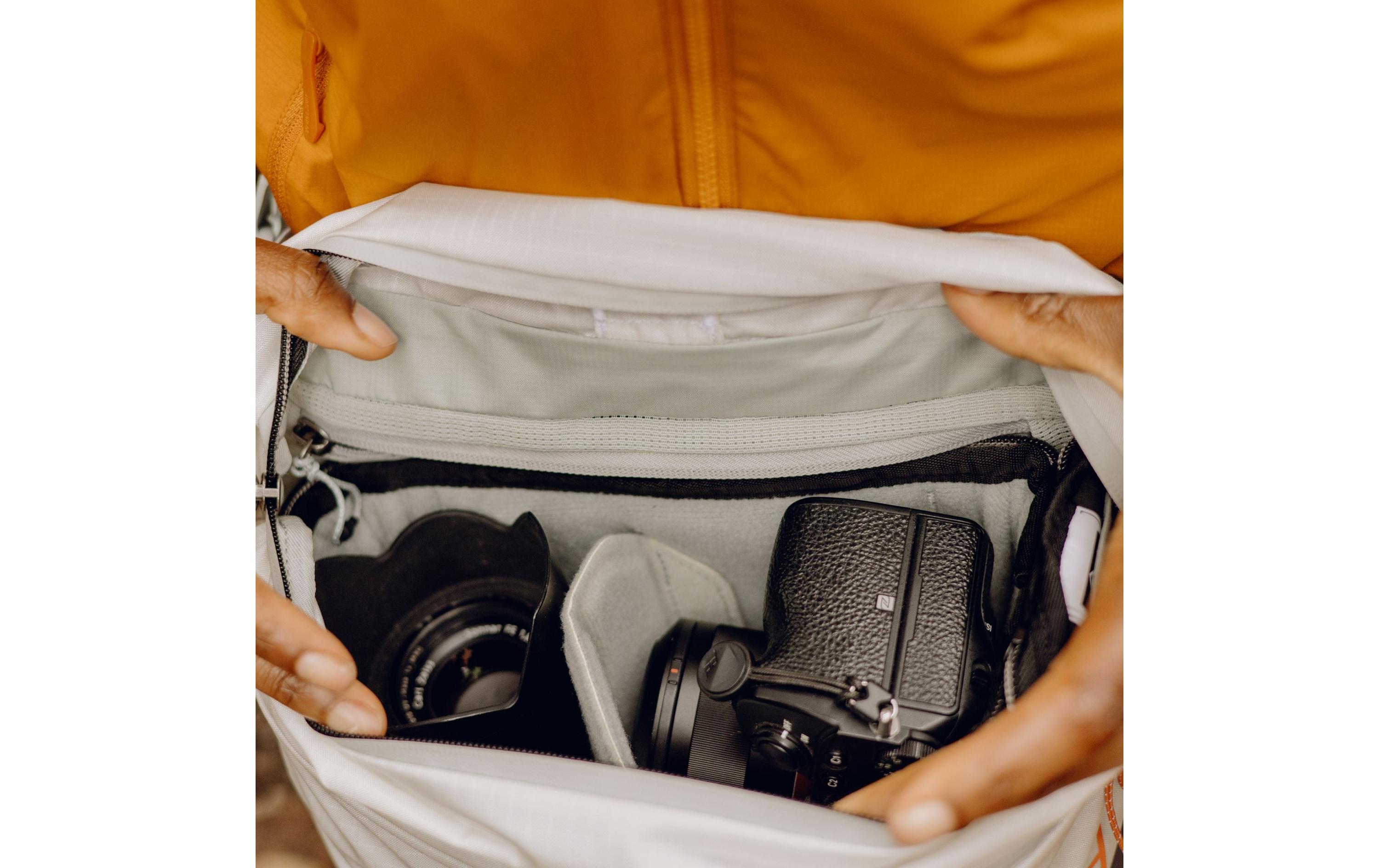 Fotorucksack Outdoor Sling 7L – WeissUltraleichte und vielseitige Tasche