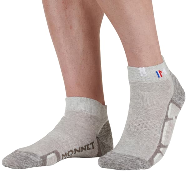 Chaussette randonnée MONNET TREK LIN BASSE GREY/WHITE
