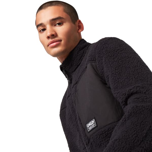 Veste polaire OAKLEY MOUNTAIN FIRE SHERPA BLACKOUT