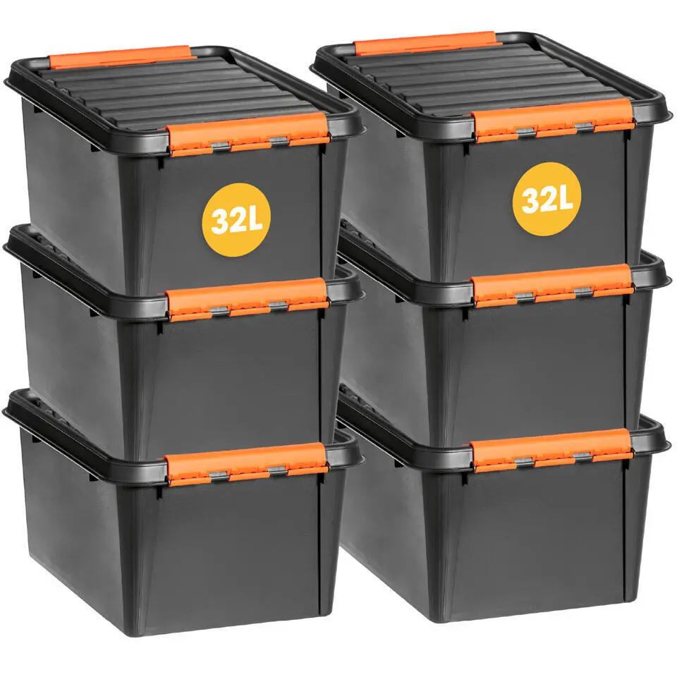 SmartStore Stevige Opbergbox 31L Set van 2 - 50x39x26cm