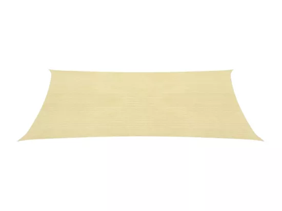 Voile d'ombrage 160 g/m² Beige 7x7 m PEHD