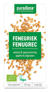 Purasana Fenegriek Capsules 120VCP