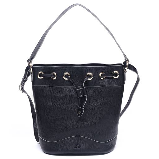 Adax Elena Bucket Bag, Sort