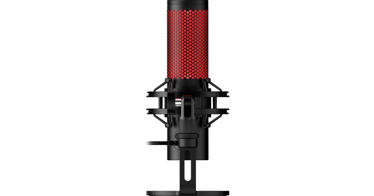 HyperXQuadCast 2 - USB gaming microfoon  (Zwart/rood)